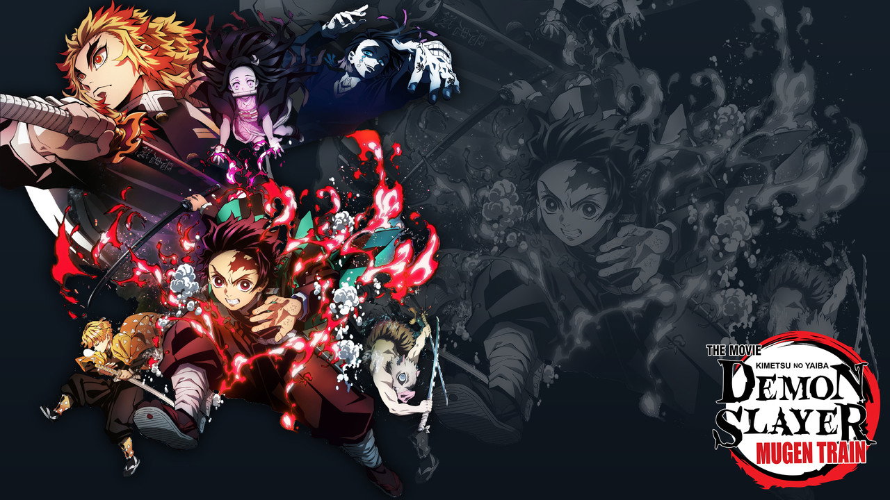 Demon Slayer -Kimetsu no Yaiba- The Movie: Mugen Train backdrop