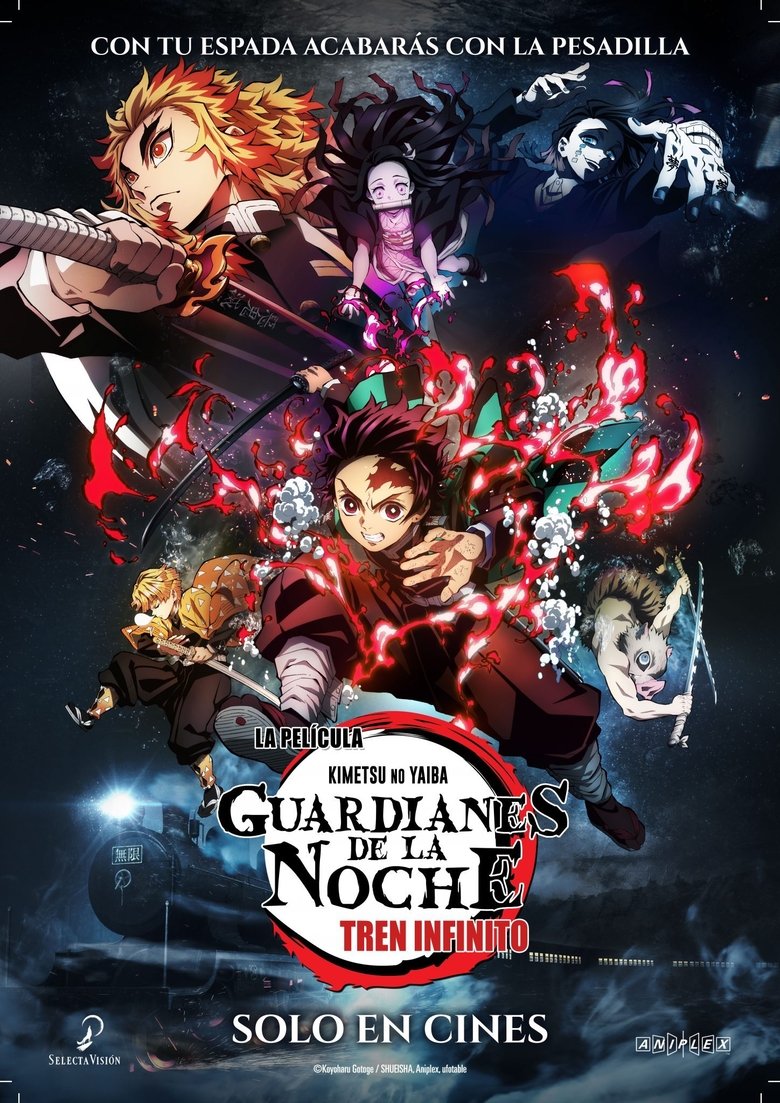 Demon Slayer -Kimetsu no Yaiba- The Movie: Mugen Train poster