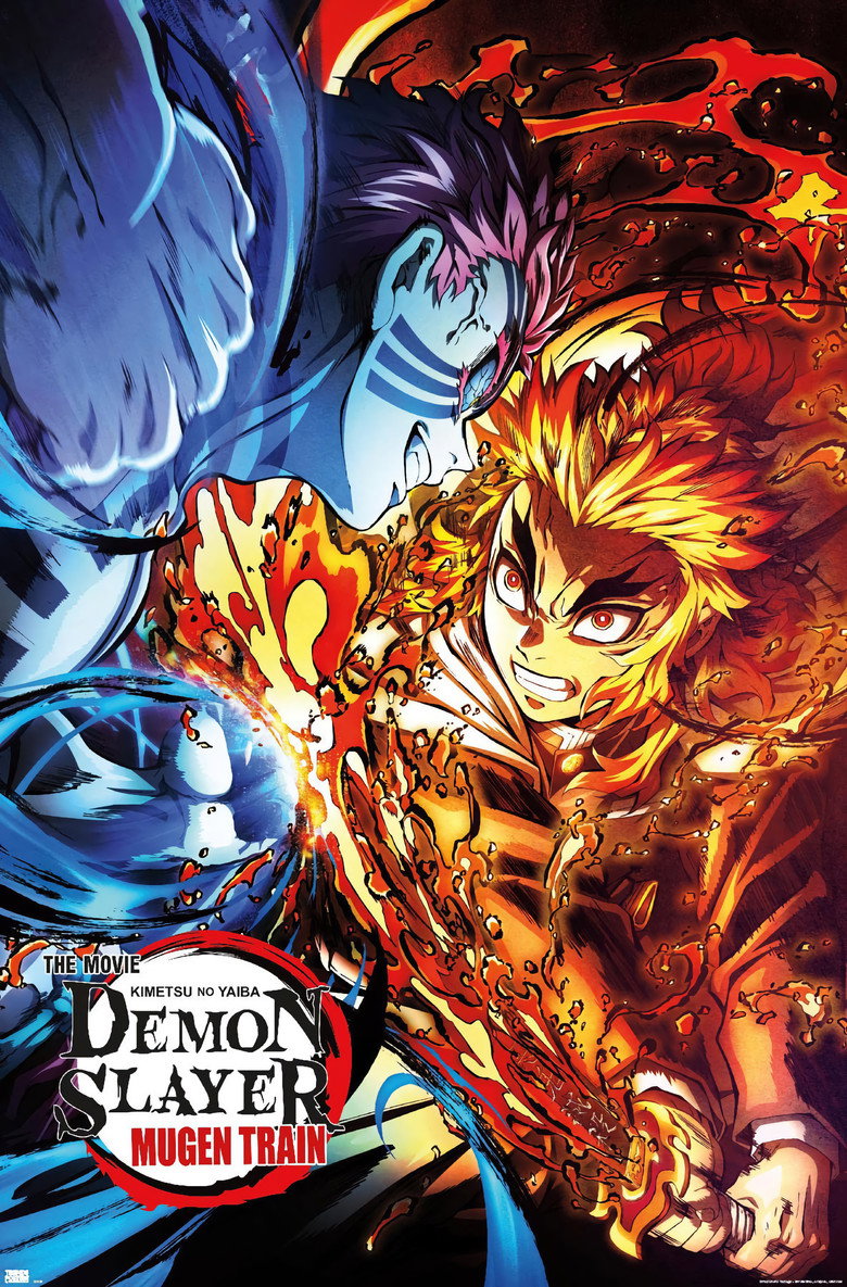 Demon Slayer -Kimetsu no Yaiba- The Movie: Mugen Train poster
