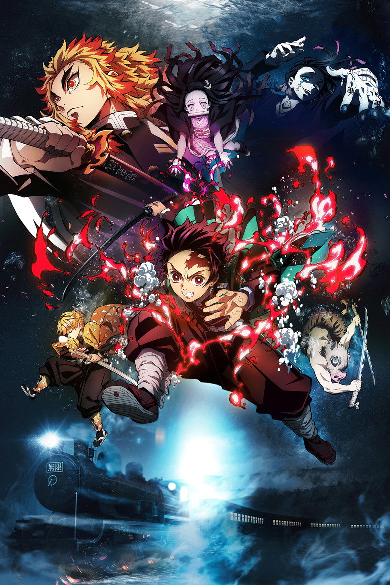 Demon Slayer -Kimetsu no Yaiba- The Movie: Mugen Train poster