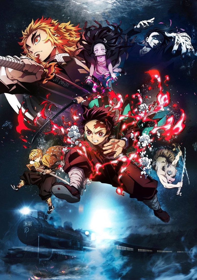 Demon Slayer -Kimetsu no Yaiba- The Movie: Mugen Train poster