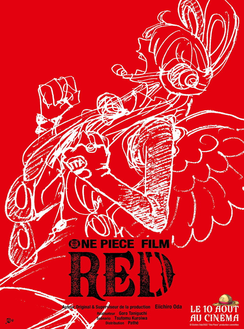 One Piece Film Red poster