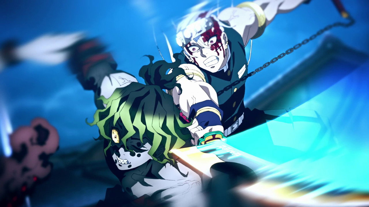 Demon Slayer: Kimetsu no Yaiba - Entertainment District Decisive Battle Arc backdrop