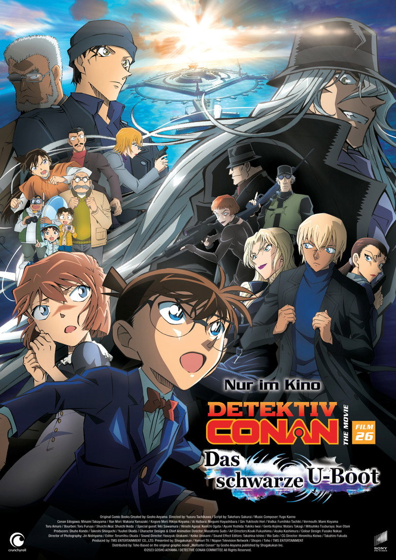 Detective Conan: Black Iron Submarine poster