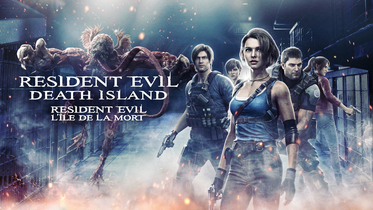 Resident Evil: Death Island backdrop