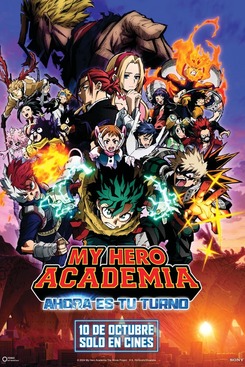 My Hero Academia: You're Next poster