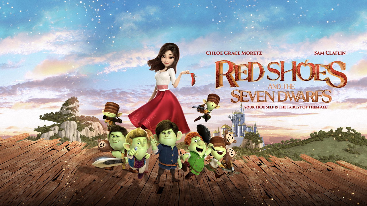 Red Shoes and the Seven Dwarfs backdrop
