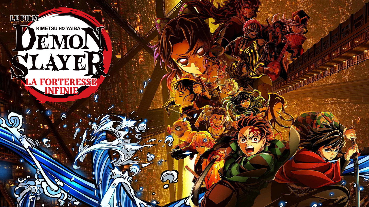 Demon Slayer: Kimetsu no Yaiba Infinity Castle backdrop