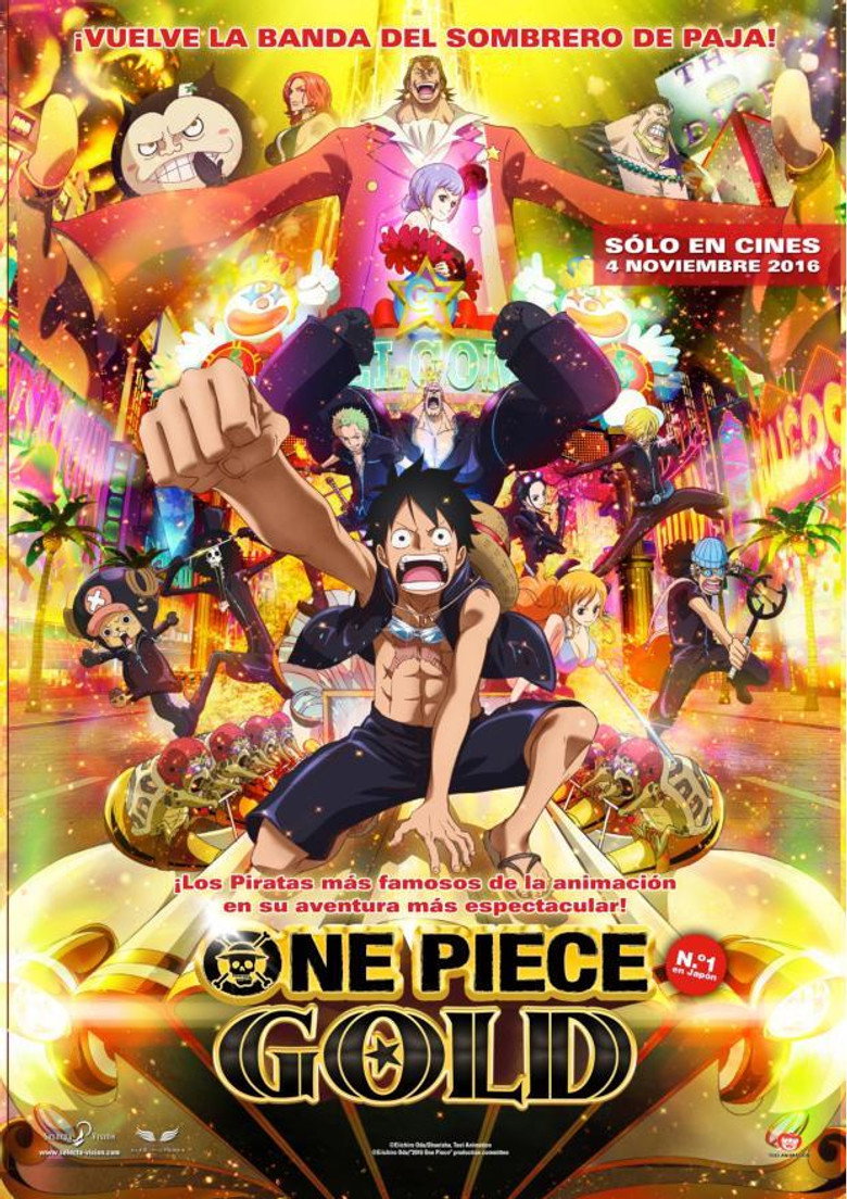 One Piece Film: GOLD poster