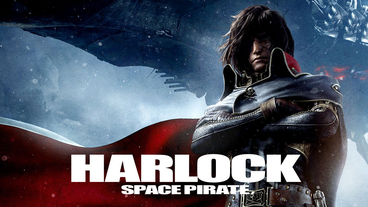Space Pirate Captain Harlock backdrop
