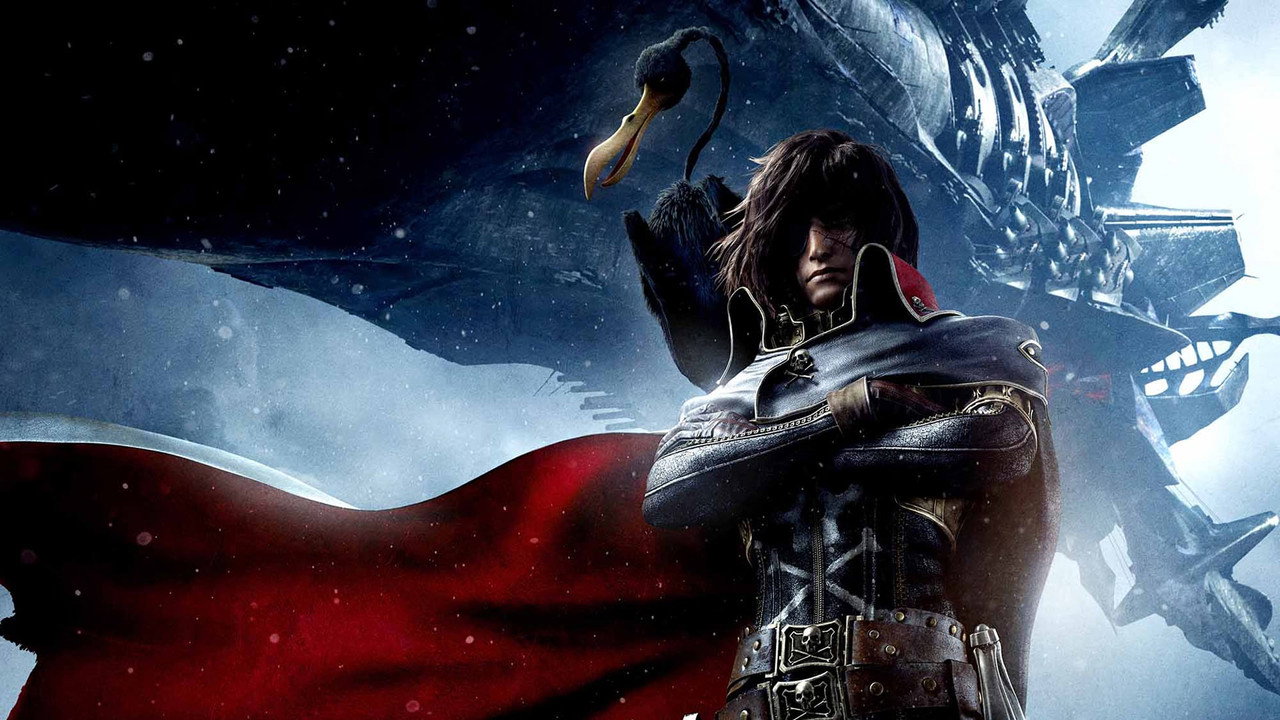 Space Pirate Captain Harlock backdrop