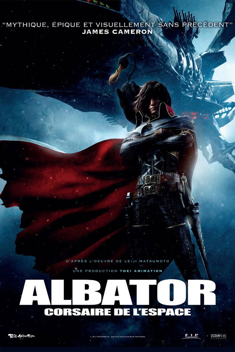 Space Pirate Captain Harlock poster