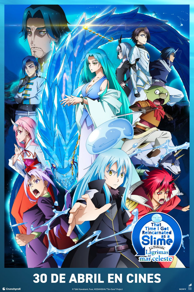 That Time I Got Reincarnated as a Slime the Movie: Tears of the Azure Sea poster