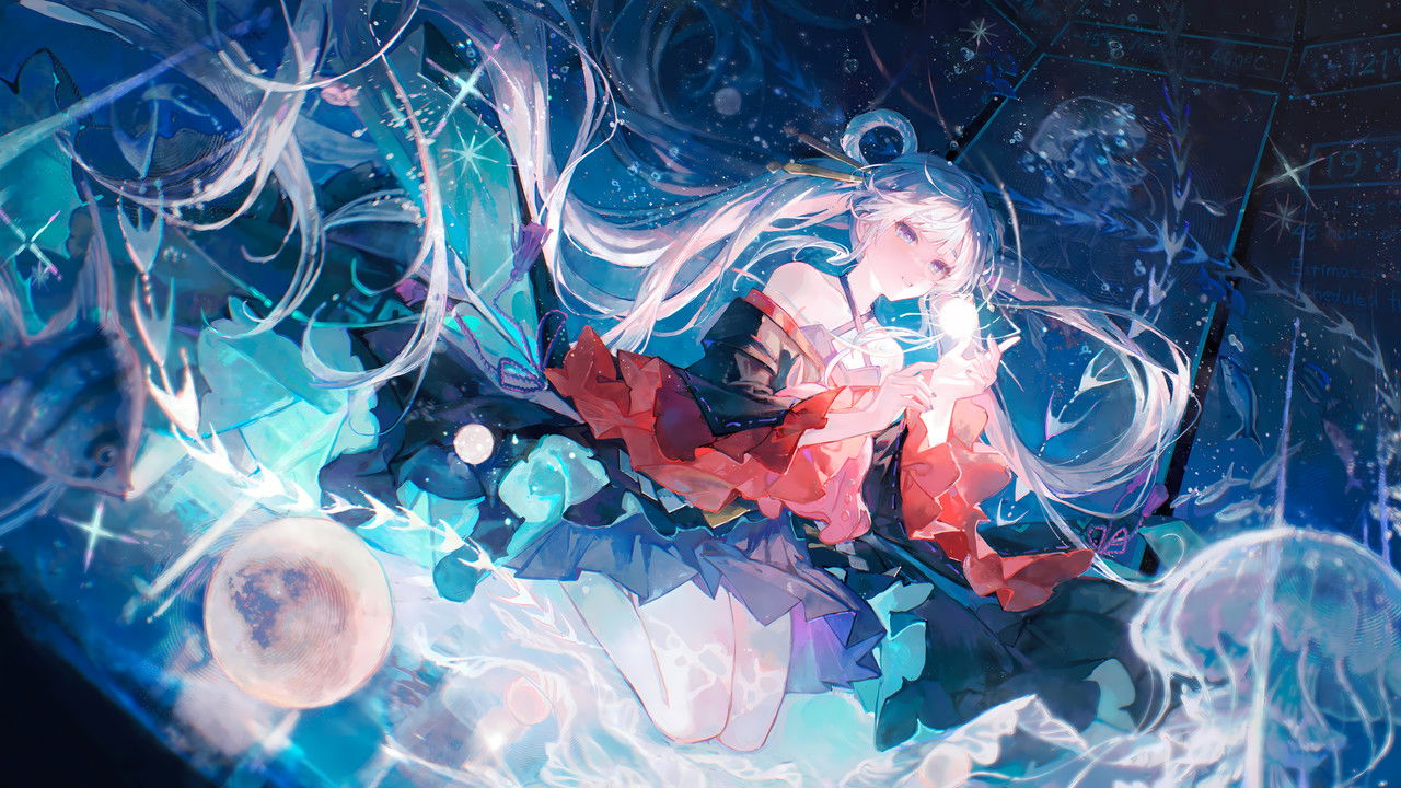 Cosmic Princess Kaguya! backdrop