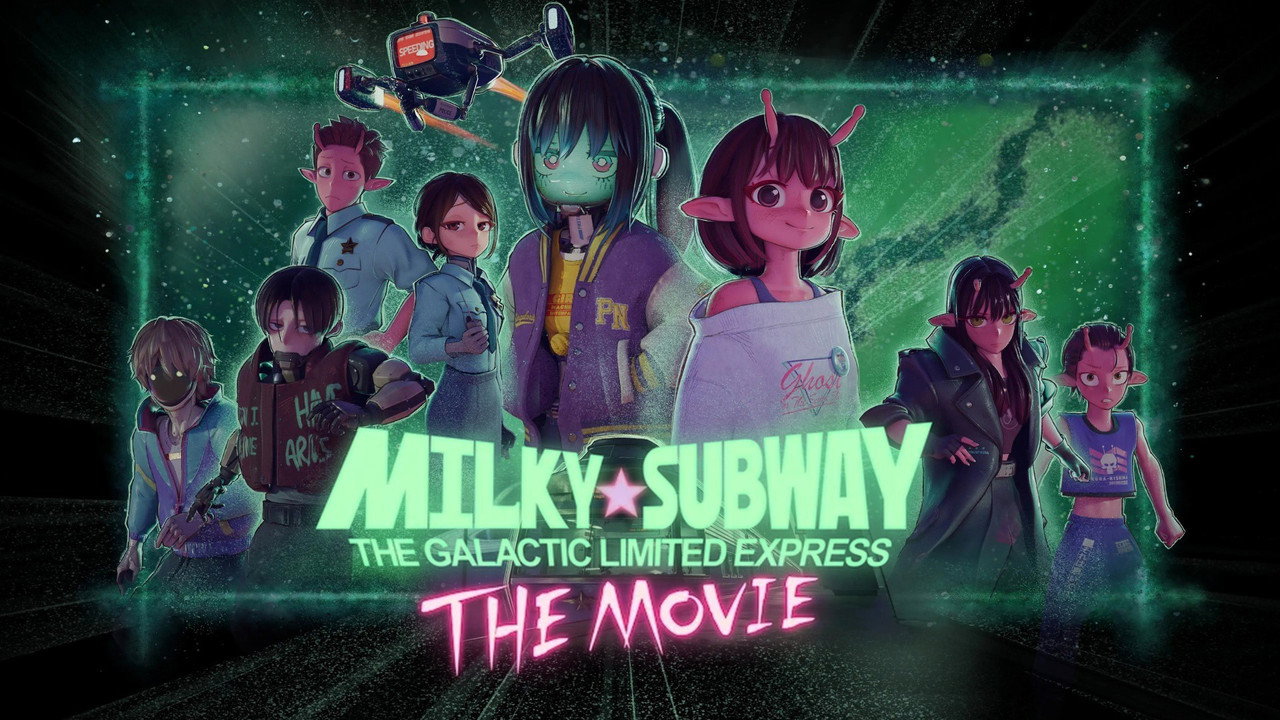 Milky☆Subway: The Galactic Limited Express - the Movie backdrop