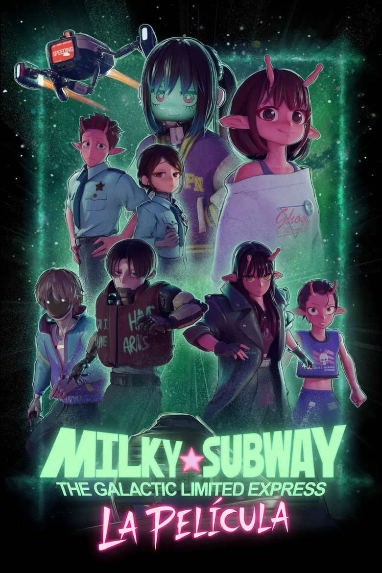 Milky☆Subway: The Galactic Limited Express - the Movie poster