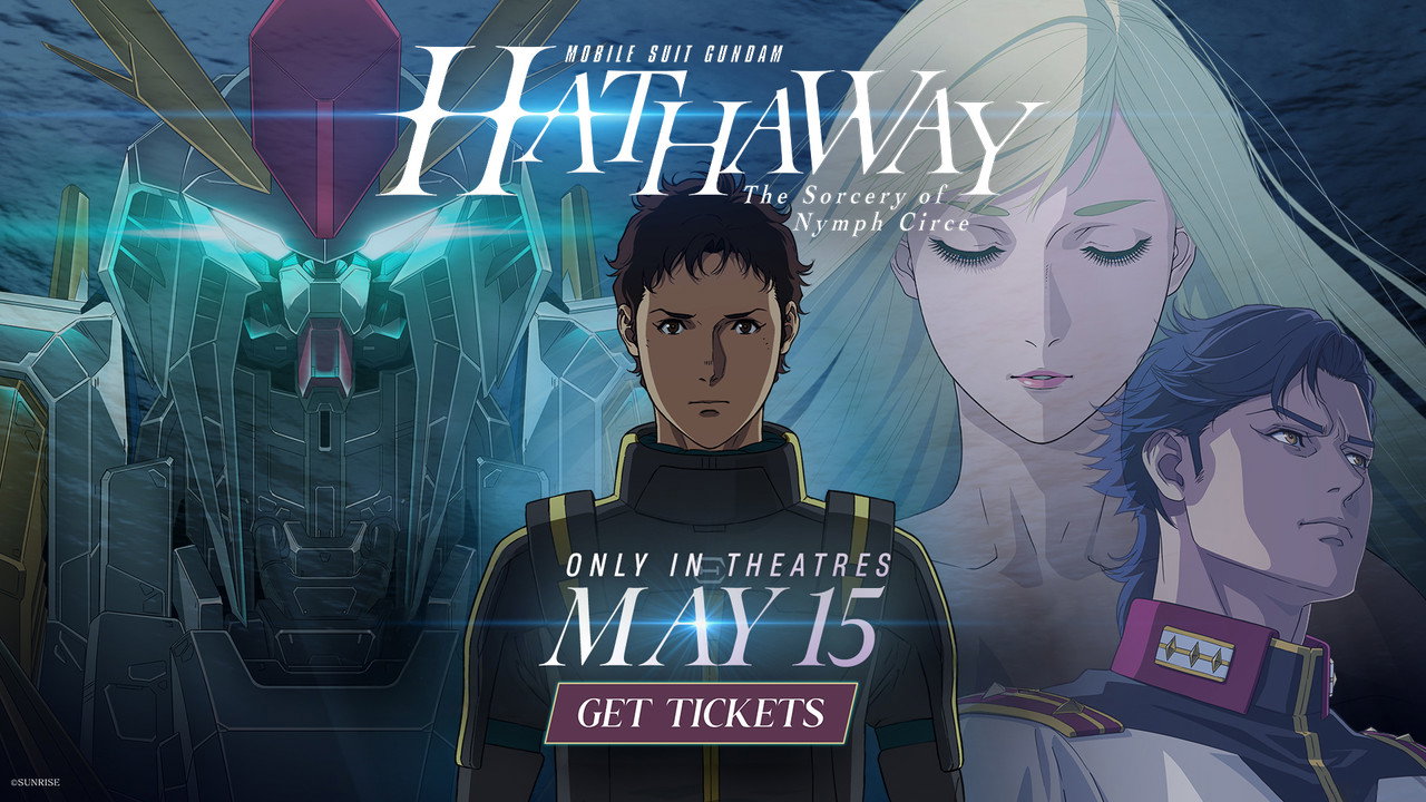 MOBILE SUIT GUNDAM HATHAWAY The Sorcery of Nymph Circe backdrop
