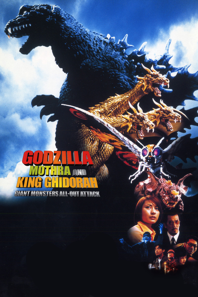 Godzilla, Mothra and King Ghidorah: Giant Monsters All-Out Attack poster