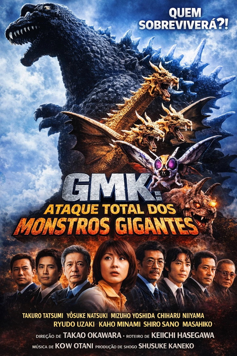 Godzilla, Mothra and King Ghidorah: Giant Monsters All-Out Attack poster