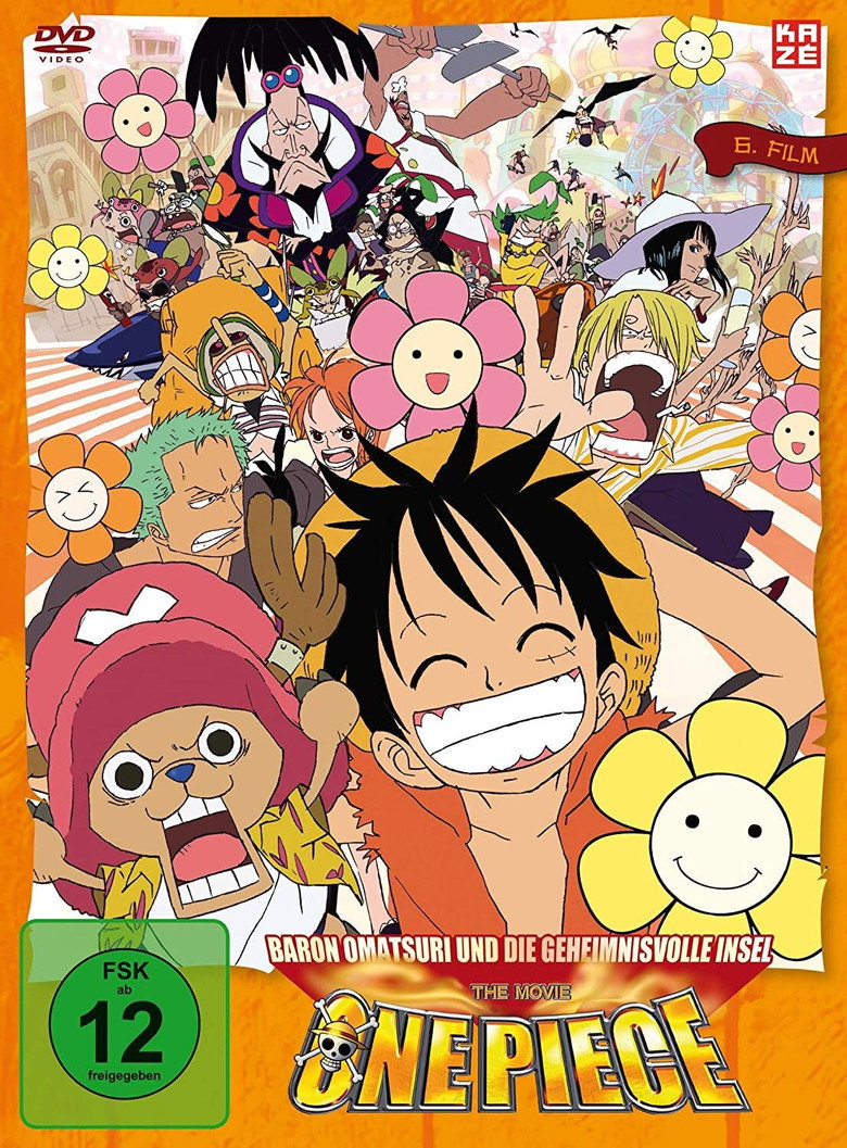 One Piece: Baron Omatsuri and the Secret Island poster