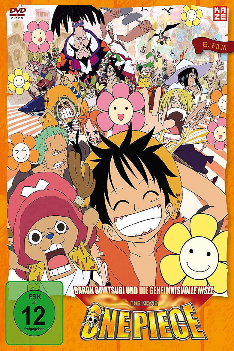 One Piece: Baron Omatsuri and the Secret Island poster