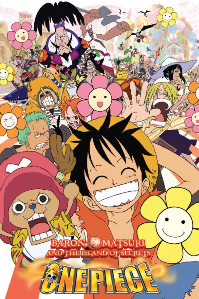 One Piece: Baron Omatsuri and the Secret Island poster