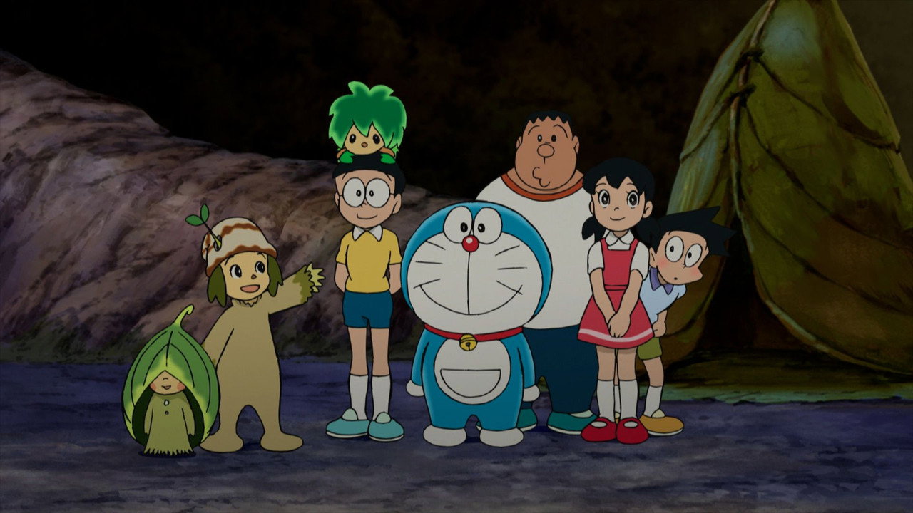 Doraemon: Nobita and the Green Giant Legend backdrop