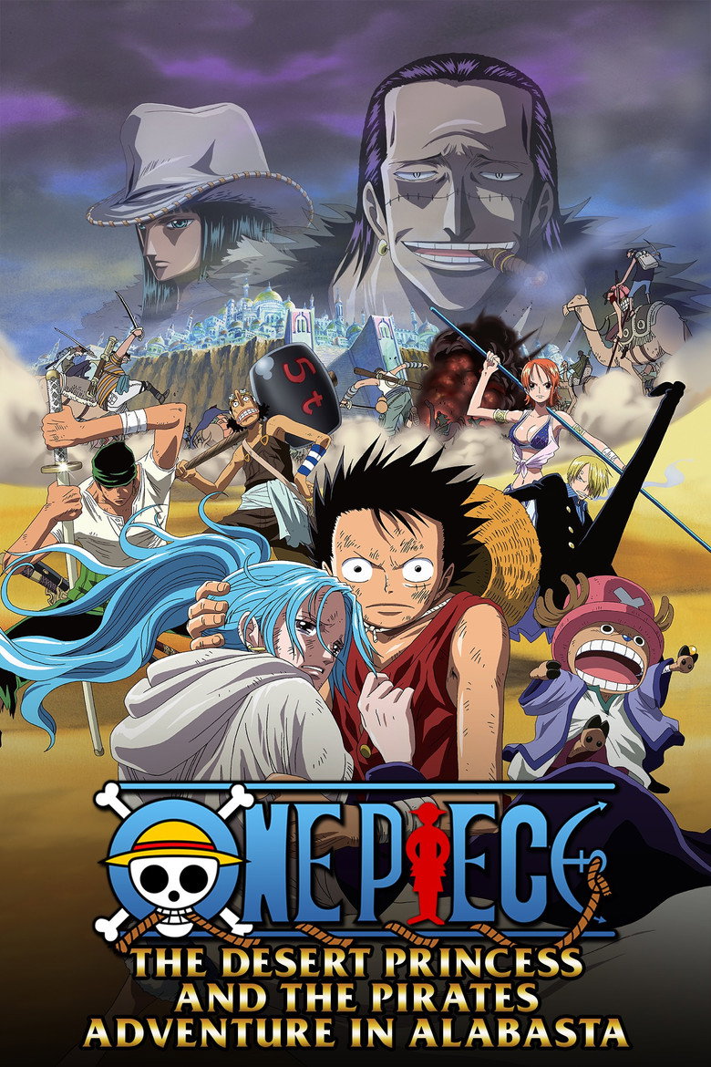 One Piece: The Desert Princess and the Pirates: Adventure in Alabasta poster
