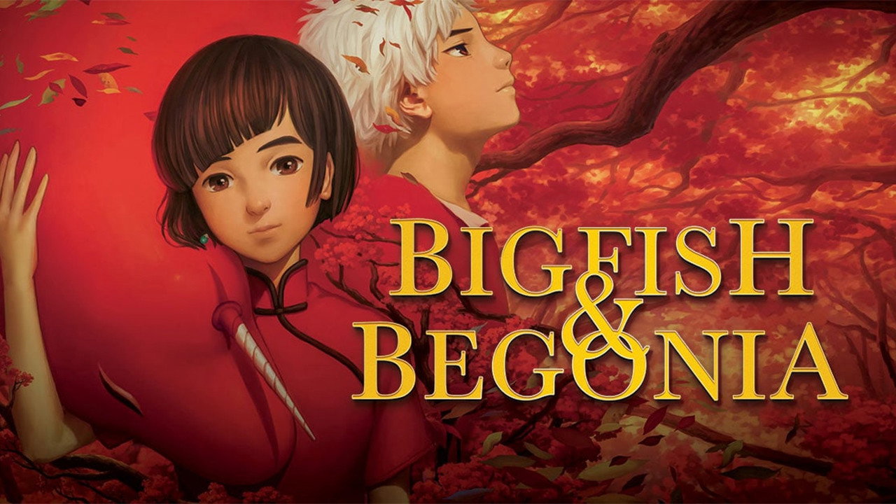 Big Fish & Begonia backdrop