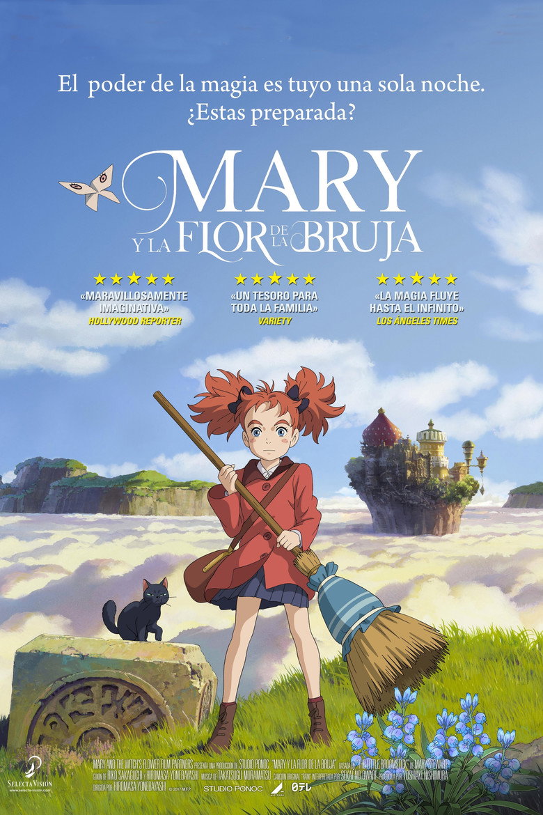 Mary and The Witch's Flower poster