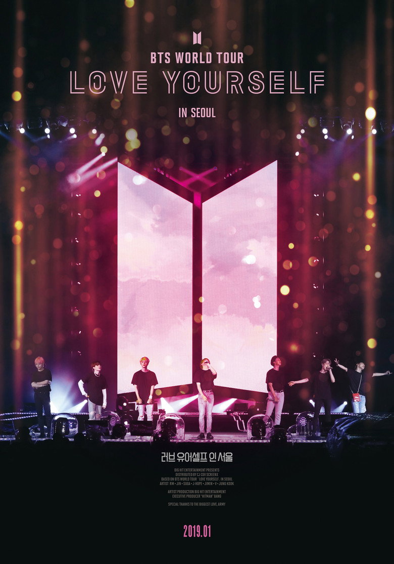 BTS World Tour: Love Yourself in Seoul poster