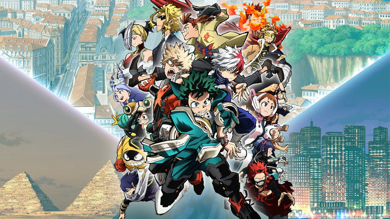 My Hero Academia: World Heroes' Mission backdrop