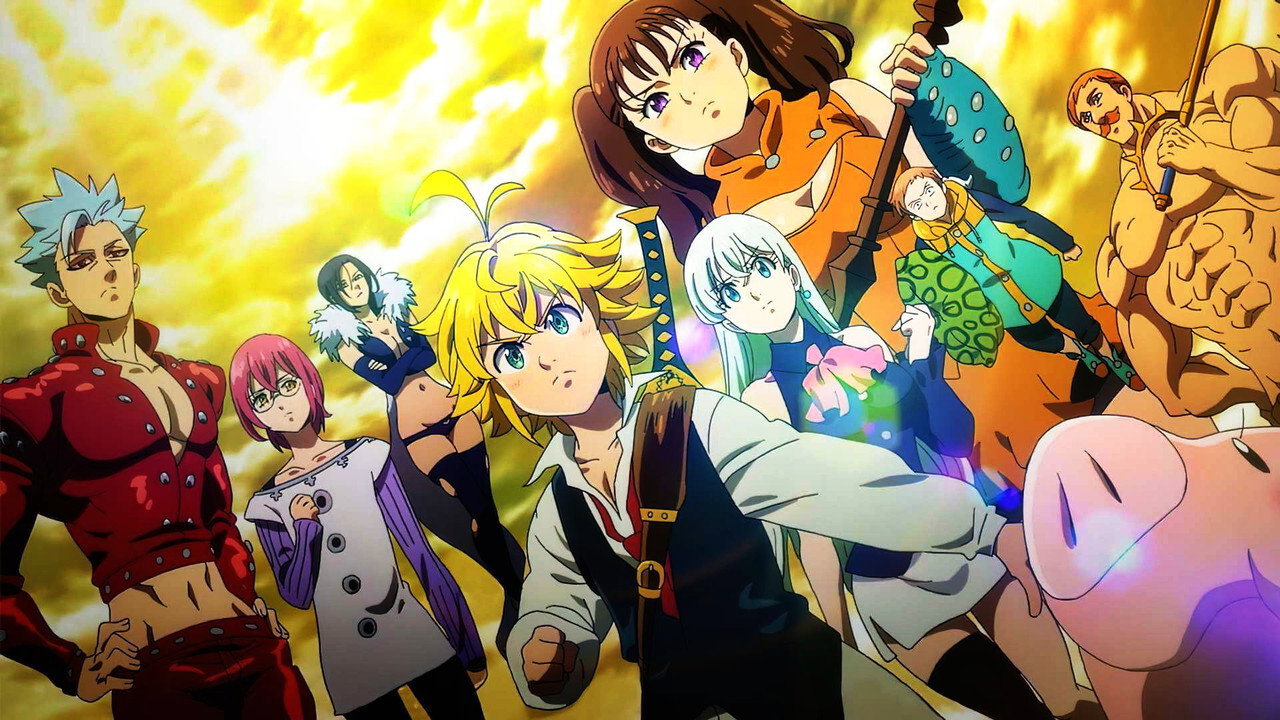 The Seven Deadly Sins: Cursed by Light backdrop