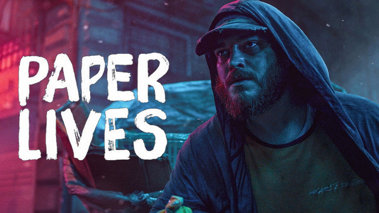Paper Lives backdrop