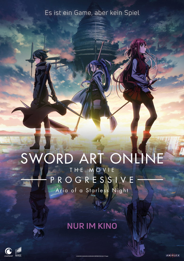 Sword Art Online the Movie - Progressive - Aria of a Starless Night poster