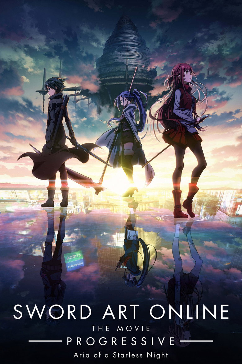 Sword Art Online the Movie - Progressive - Aria of a Starless Night poster