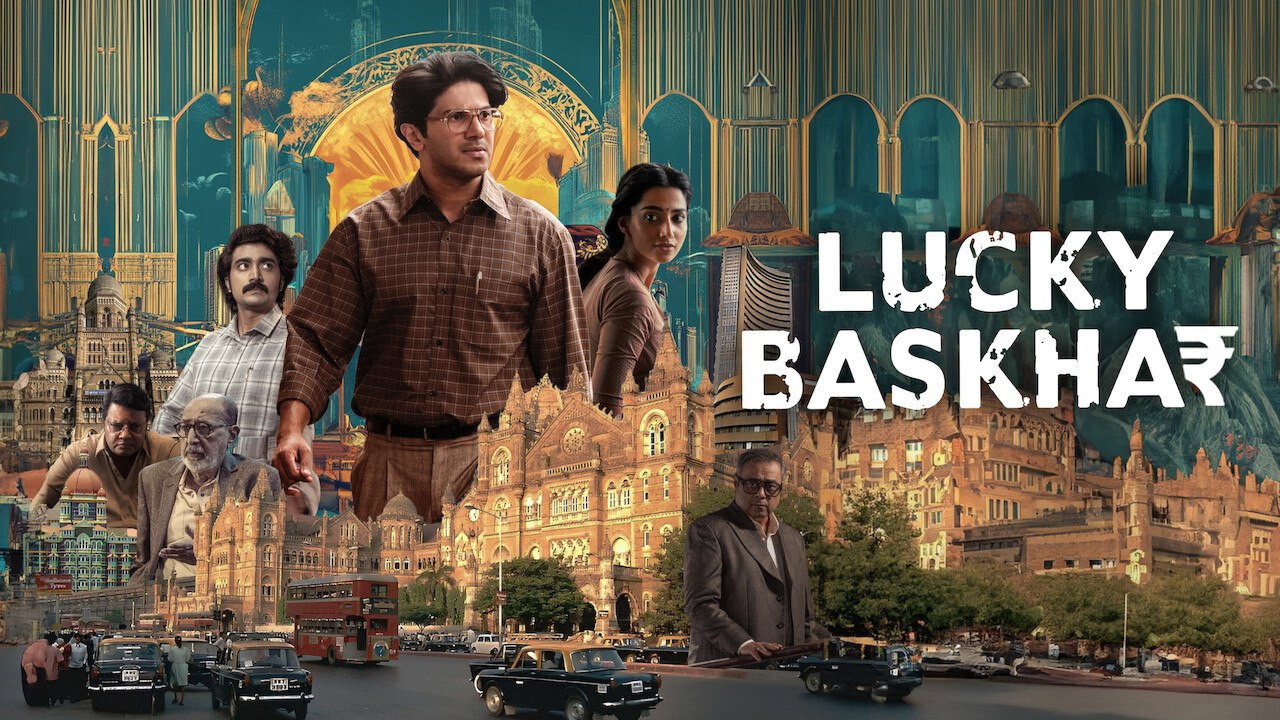 Lucky Baskhar backdrop