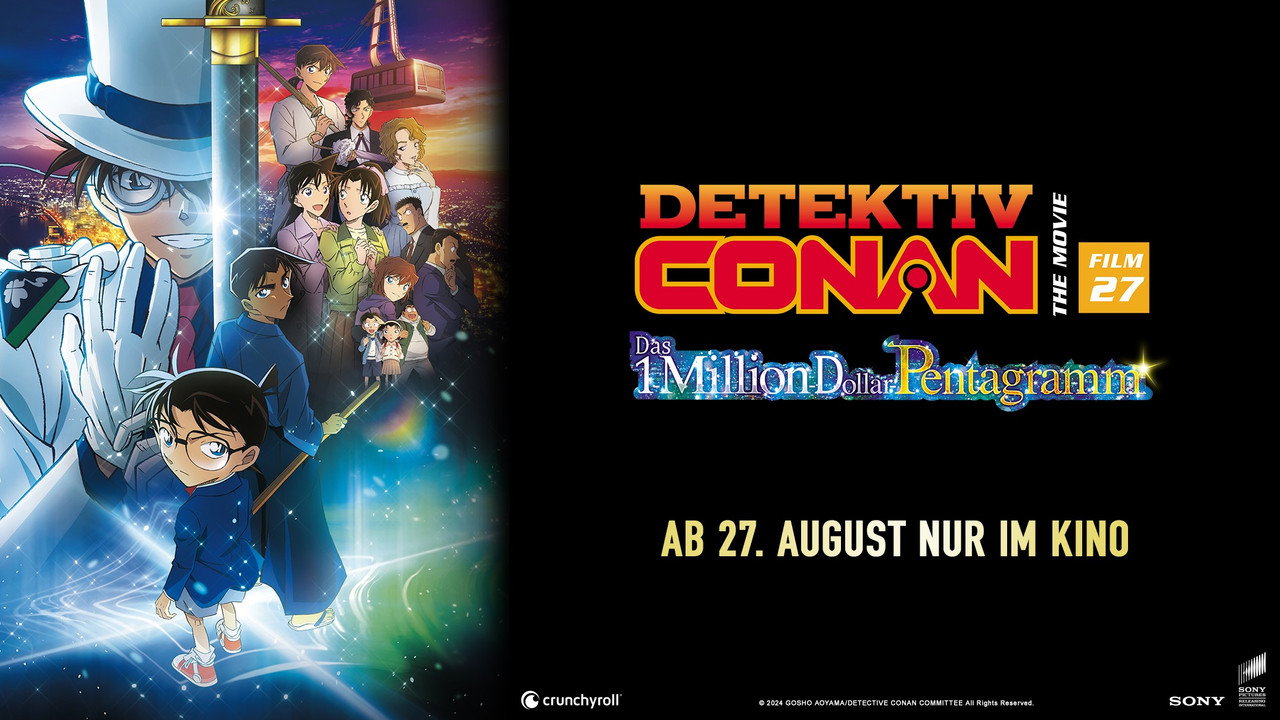 Detective Conan: The Million-Dollar Pentagram backdrop
