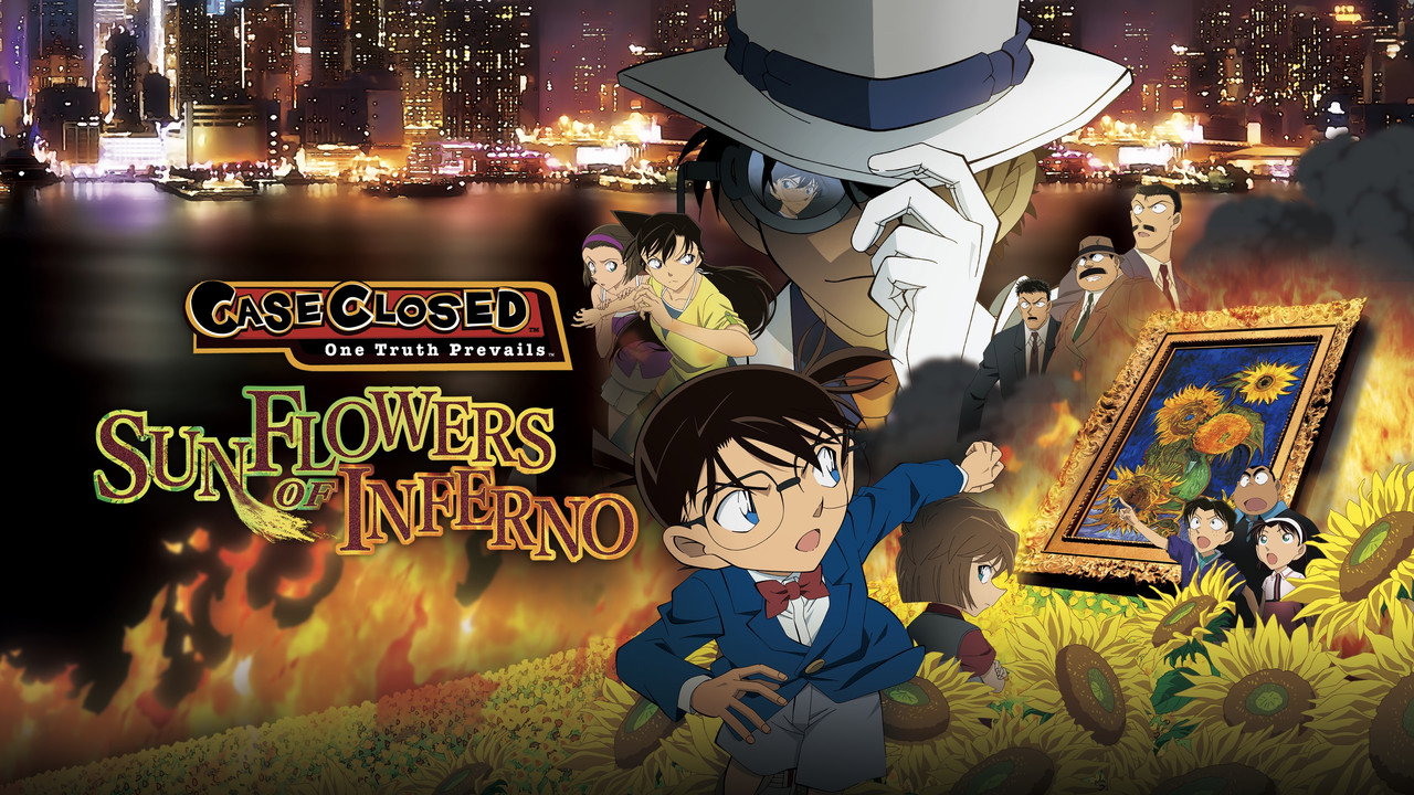 Detective Conan: Sunflowers of Inferno backdrop
