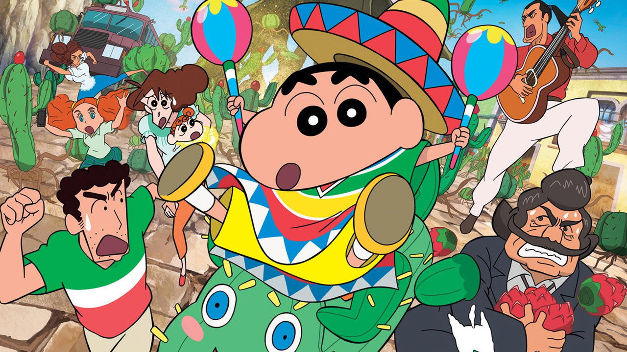 Crayon Shin-chan: My Moving Story! Cactus Large Attack! backdrop