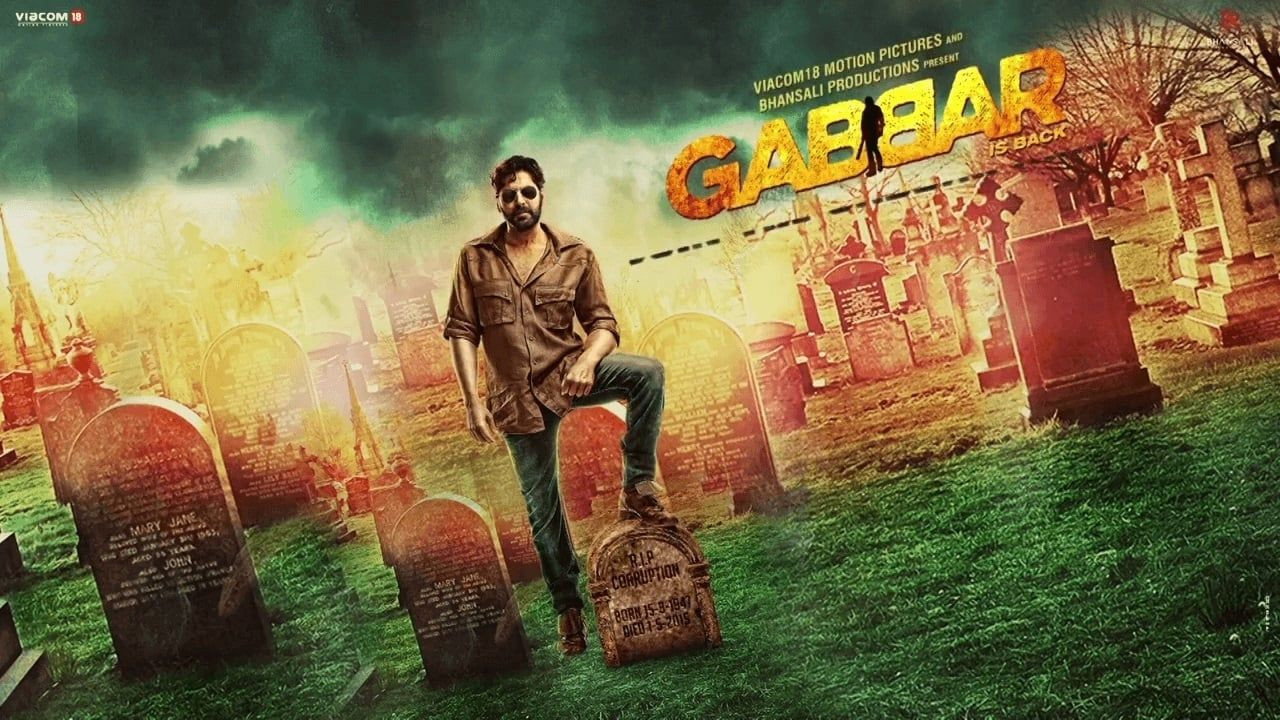 Gabbar Is Back backdrop