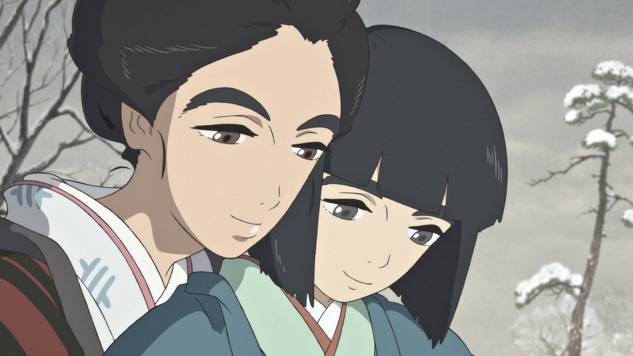 Miss Hokusai backdrop