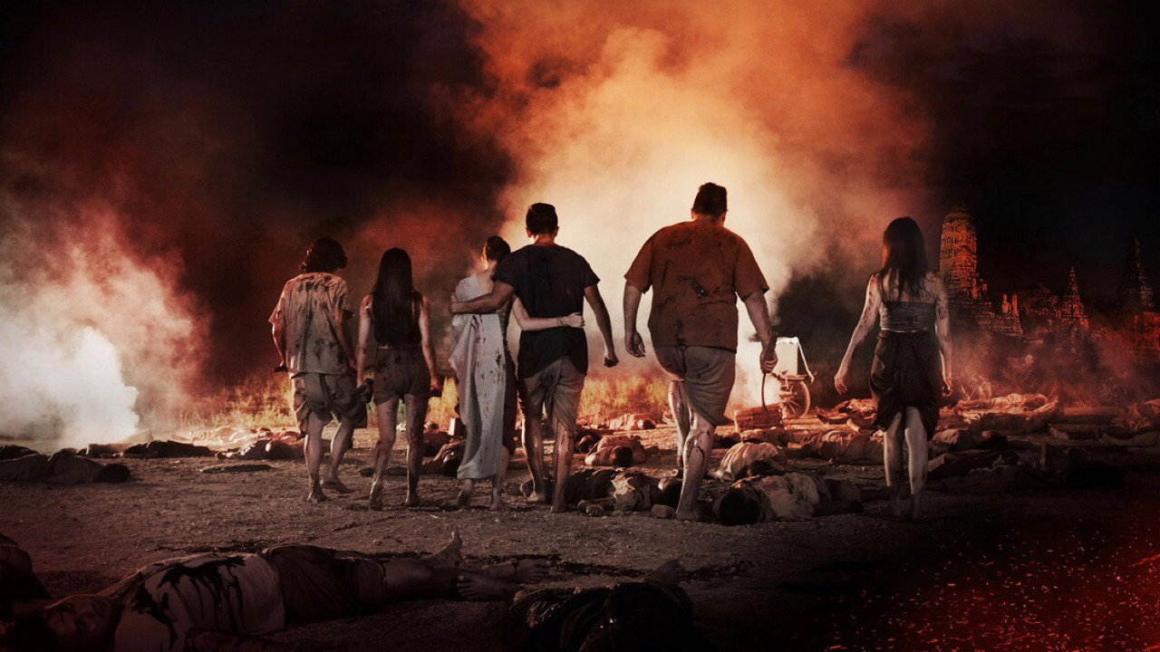 The Black Death backdrop