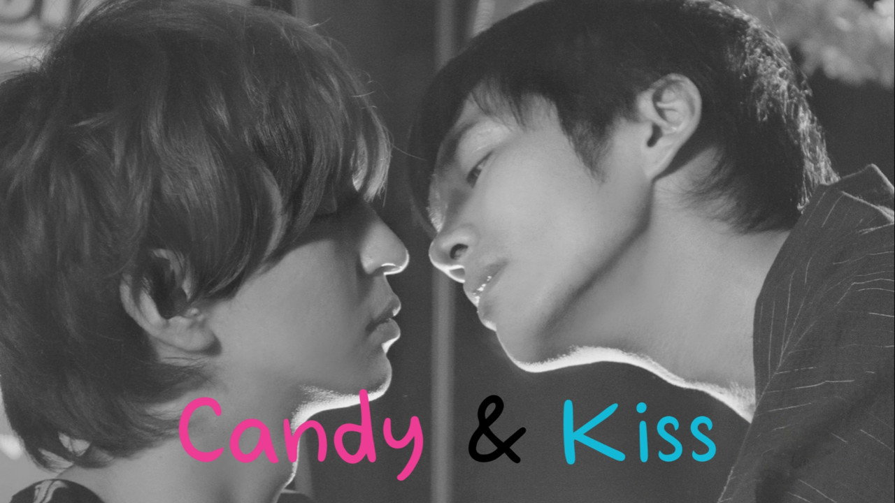 Candy and Kiss backdrop