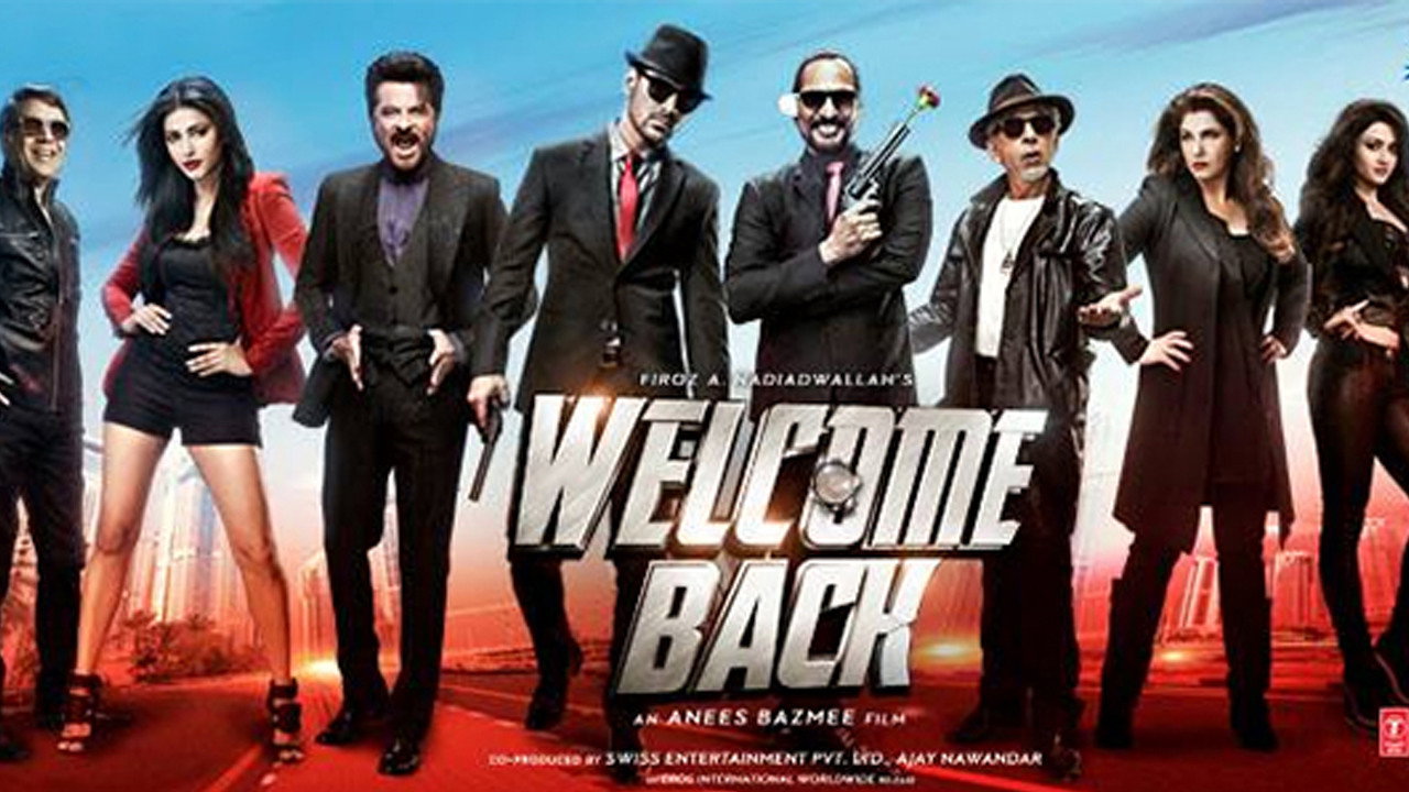 Welcome Back backdrop
