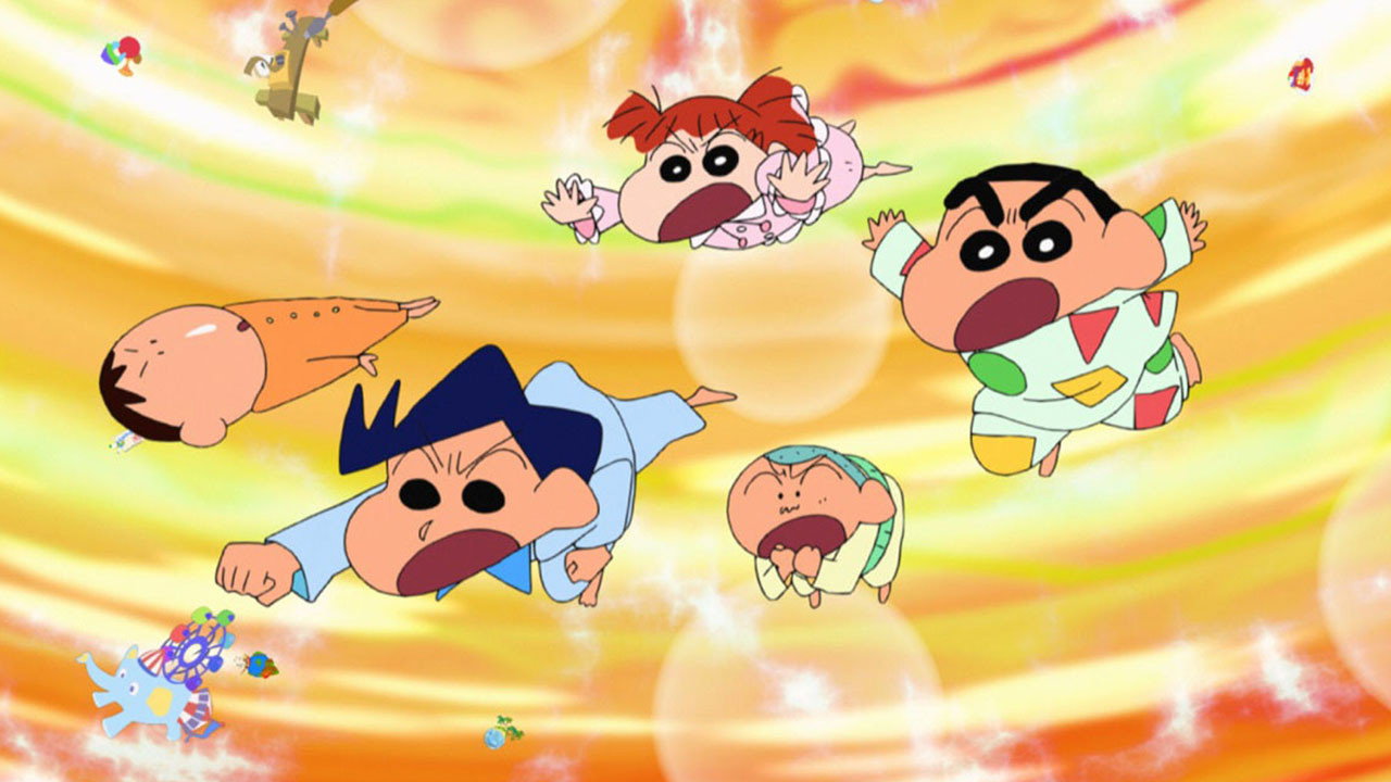Crayon Shin-chan: Fast Asleep! The Great Assault on Dreamy World! backdrop