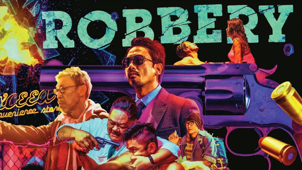 Robbery backdrop