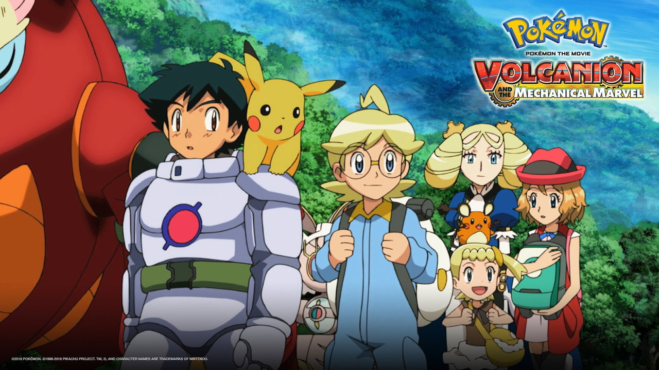 Pokémon the Movie: Volcanion and the Mechanical Marvel backdrop