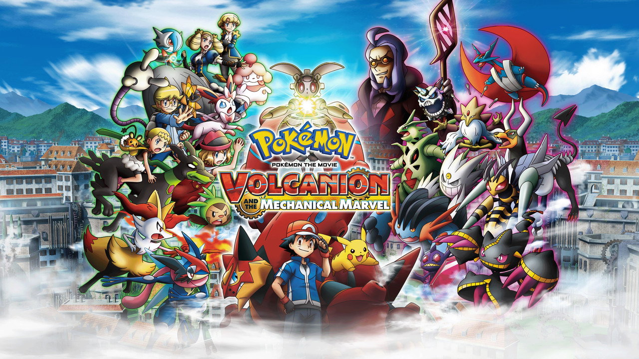Pokémon the Movie: Volcanion and the Mechanical Marvel backdrop