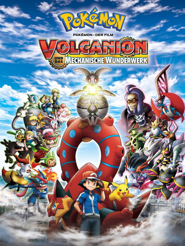 Pokémon the Movie: Volcanion and the Mechanical Marvel poster